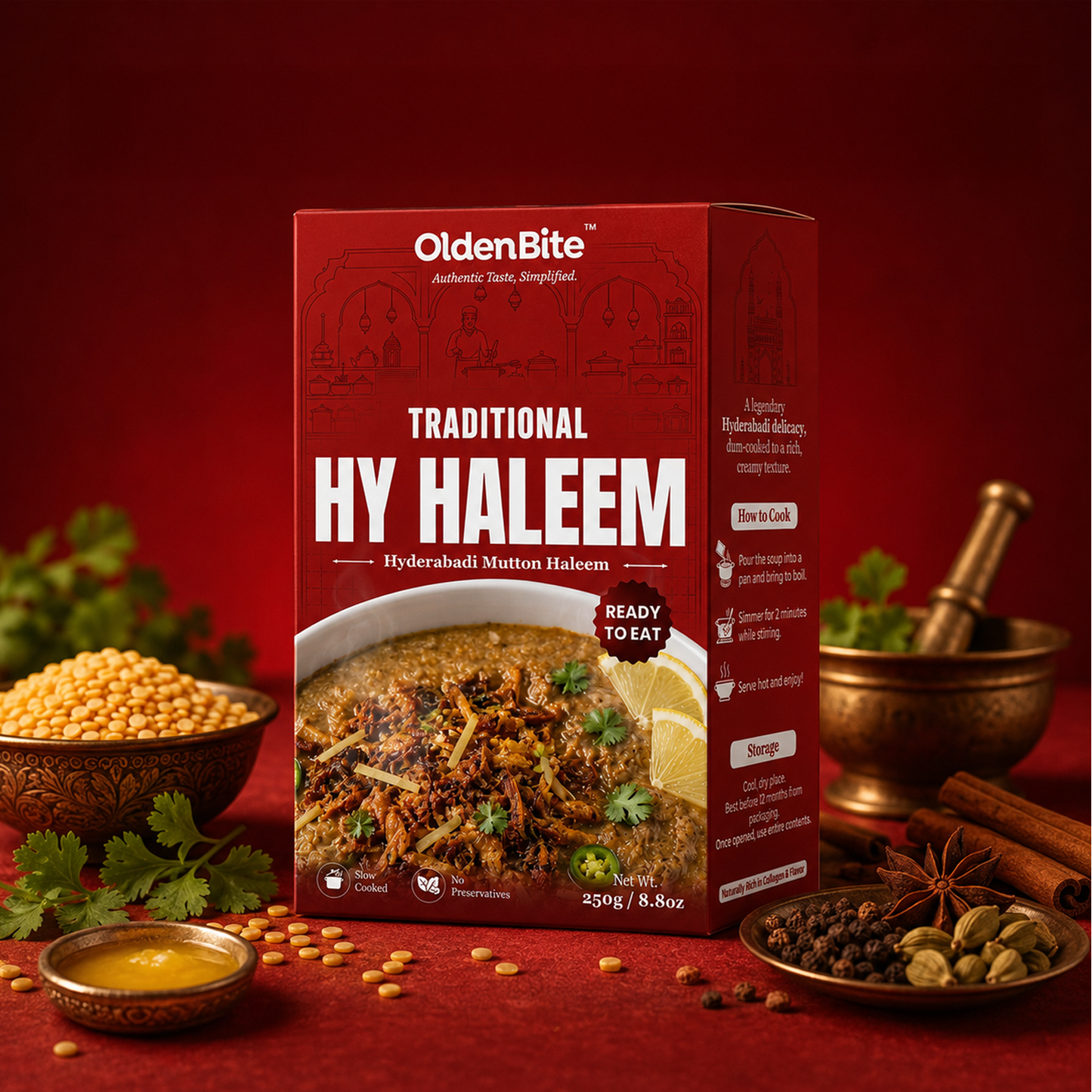 HY Haleem | Authentic Hyderabadi Mutton Haleem Ready To Eat