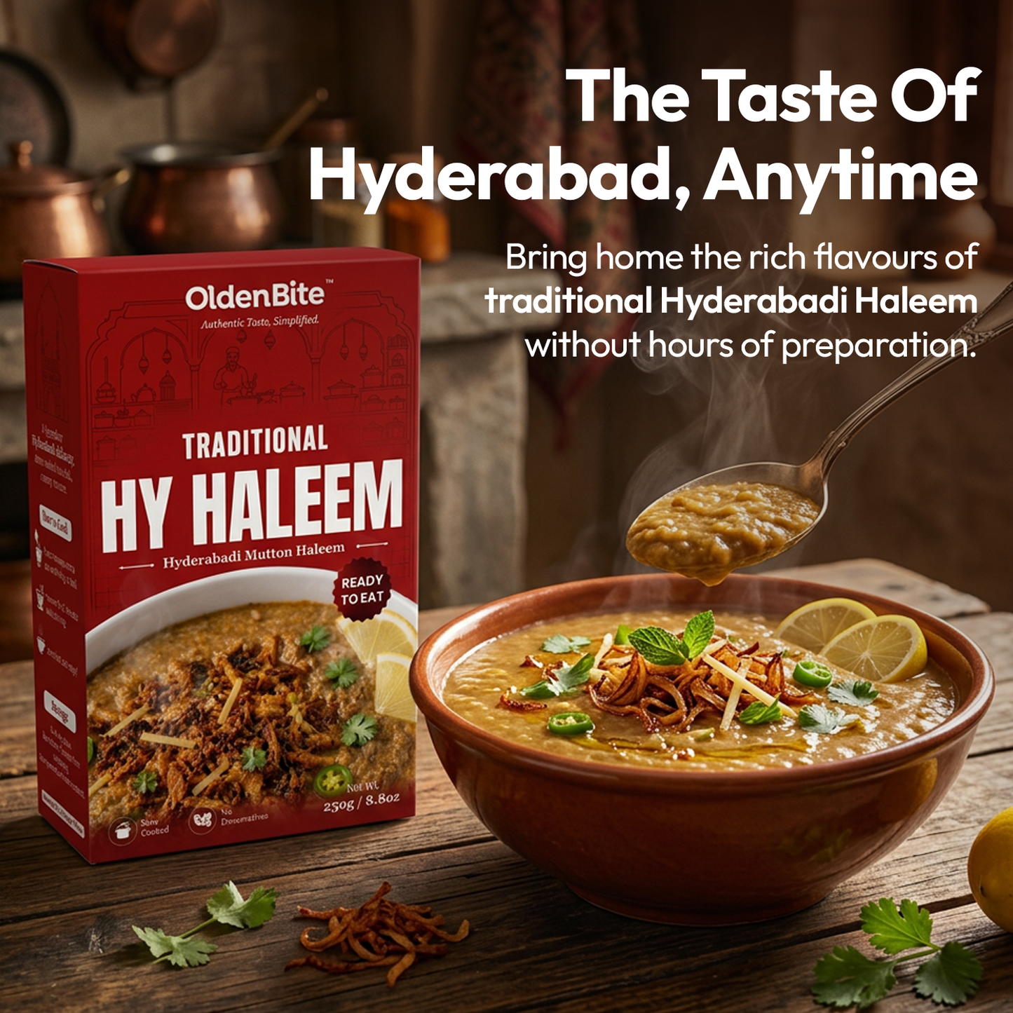 HY Haleem | Authentic Hyderabadi Mutton Haleem Ready To Eat
