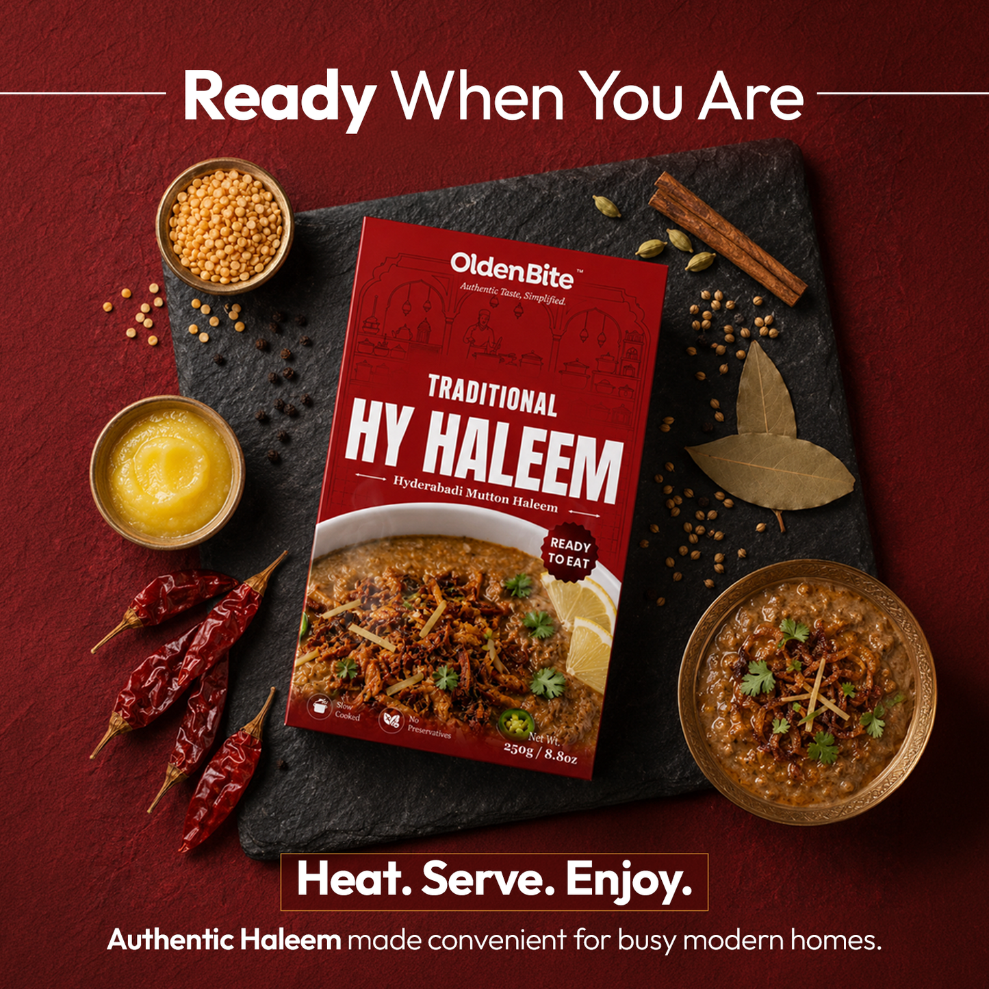 HY Haleem | Authentic Hyderabadi Mutton Haleem Ready To Eat